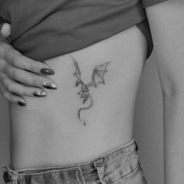 miniature tattoo by Сабина Алиева in Ташкент