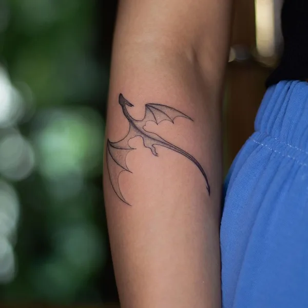 miniature tattoo by Charina Muratova in Ташкент