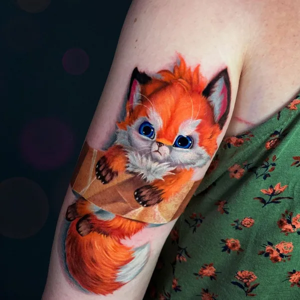 Illustrative tattoo by Артур Мамлиев in Ташкент
