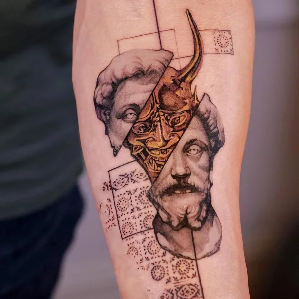 Author's Style tattoo by Ege Onat Gezer in Istanbul