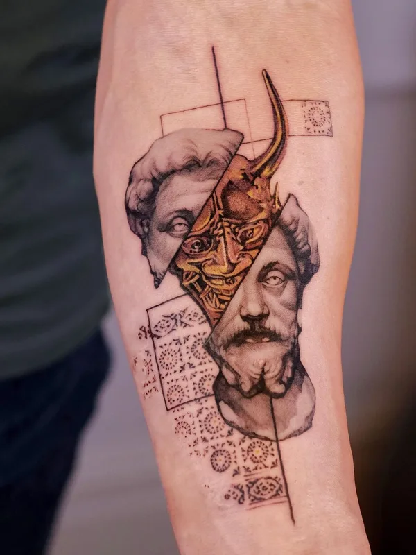 color illustrative tatouage sur forearm #43582 | Artiste tatoueur Ege Onat Gezer