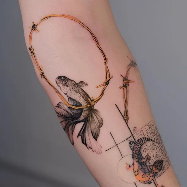 Author's Style tattoo by Ege Onat Gezer in Istanbul