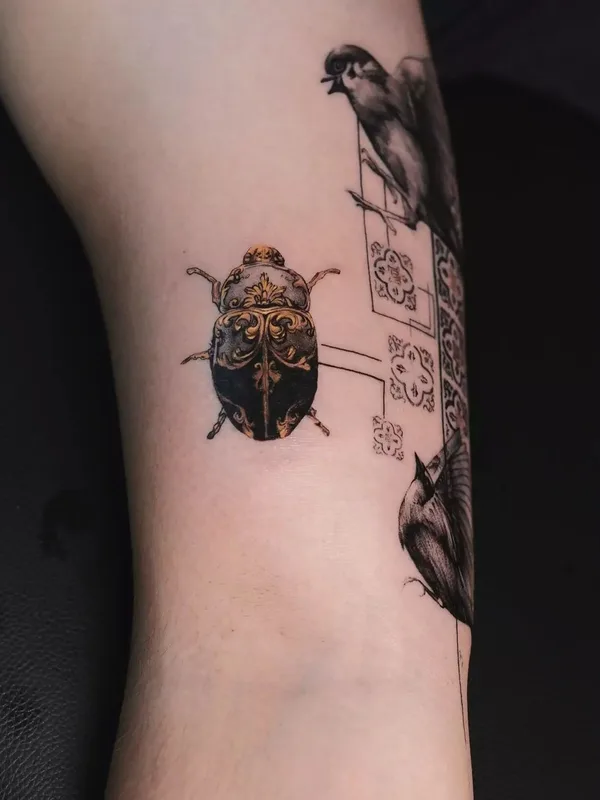 black and grey black and grey tatouage sur forearm #43580 | Artiste tatoueur Ege Onat Gezer