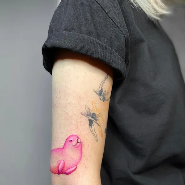 Author's Style tattoo by Даша Ебалотная in Moscow