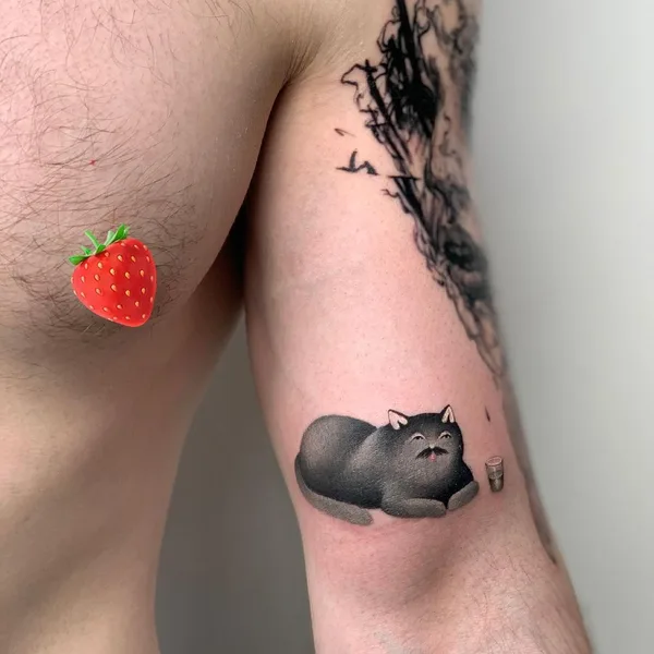 Author's Style tattoo by Даша Ебалотная in Moscow