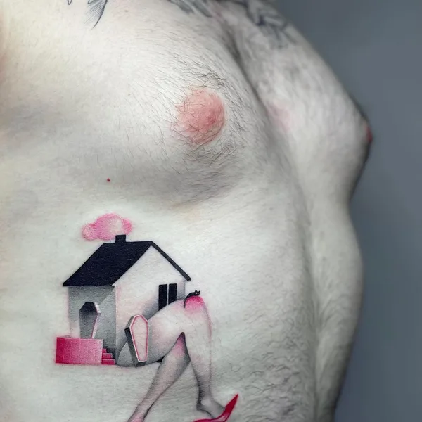 Author's Style tattoo by Даша Ебалотная in Moscow