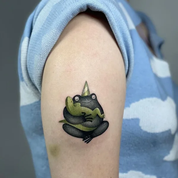 Author's Style tattoo by Даша Ебалотная in Moscow