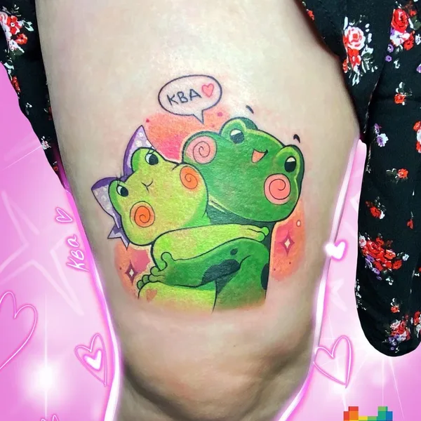 New School tattoo by Франни in Saint Petersburg