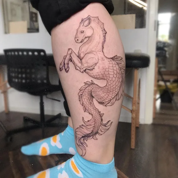 Graphic tattoo by Елизавета Панкова in Saint Petersburg