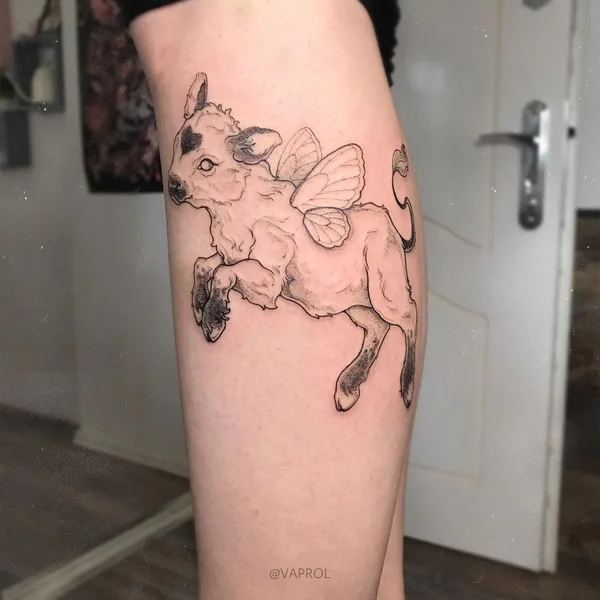 Graphic tattoo by Елизавета Панкова in Saint Petersburg