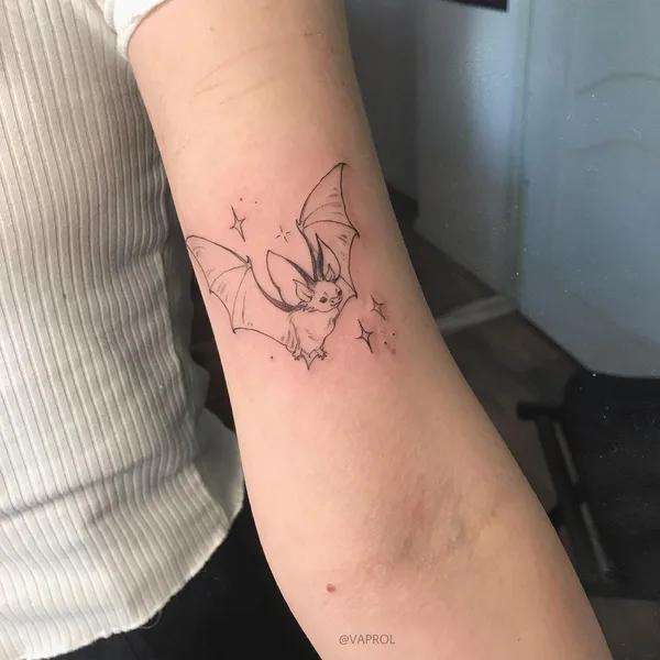 Graphic tattoo by Елизавета Панкова in Saint Petersburg