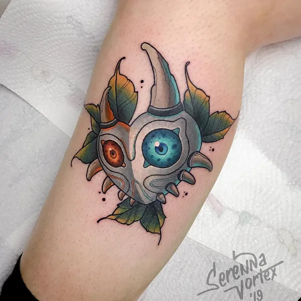 New School tattoo by Serenna Vortex in Saint Petersburg