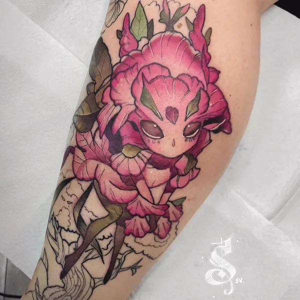 New School tattoo by Serenna Vortex in Saint Petersburg