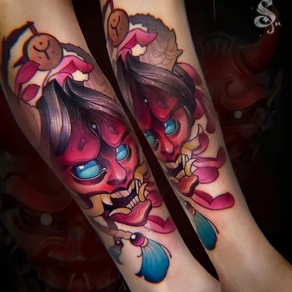 New School tattoo by Serenna Vortex in Saint Petersburg