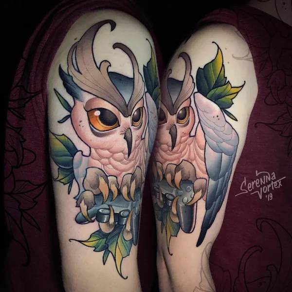 New School tattoo by Serenna Vortex in Saint Petersburg