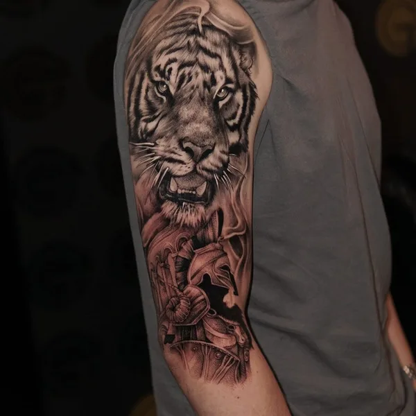Graphic tattoo by Иван Невский in Saint Petersburg