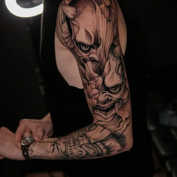 Graphic tattoo by Иван Невский in Saint Petersburg