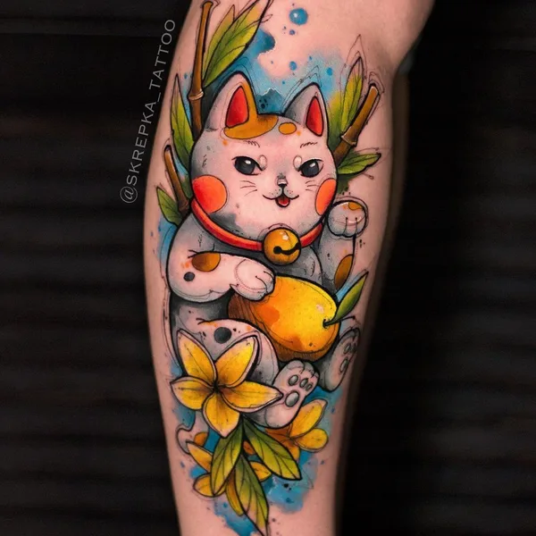 Скетч tattoo by Настя SKREPKA in Москва