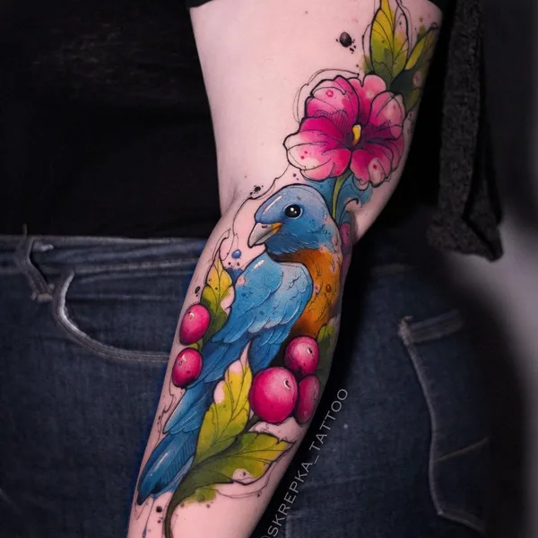 Скетч tattoo by Настя SKREPKA in Москва