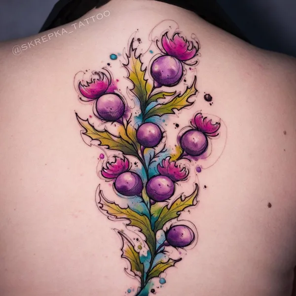Скетч tattoo by Настя SKREPKA in Москва