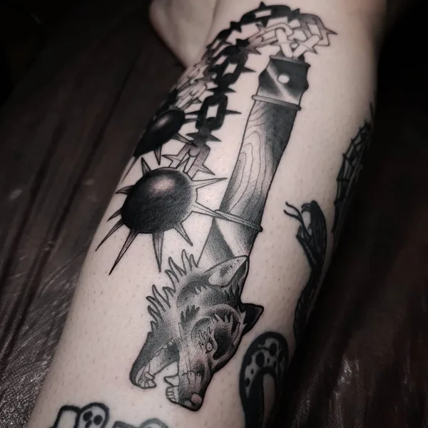 Neo Traditional tattoo by Tradislav in Moscow