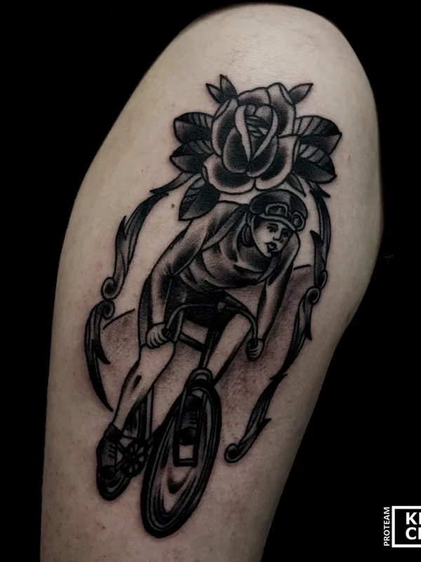black and grey black and grey tatuaje en upper arm #43795 | Tatuador Tradislav