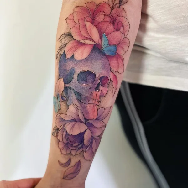 Акварель tattoo by Ольга Королёва in Москва