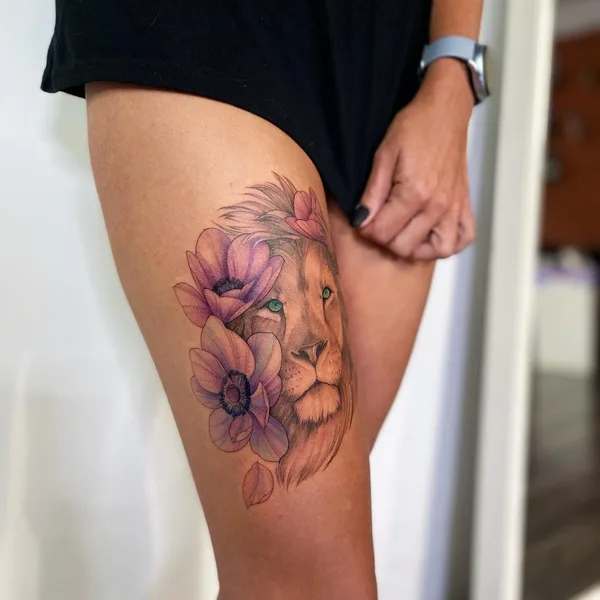Акварель tattoo by Ольга Королёва in Москва