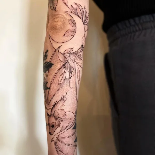 Акварель tattoo by Ольга Королёва in Москва