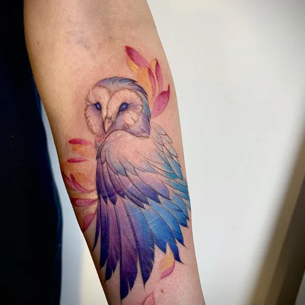 Акварель tattoo by Ольга Королёва in Москва