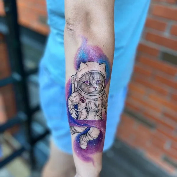 Акварель tattoo by Ольга Королёва in Москва