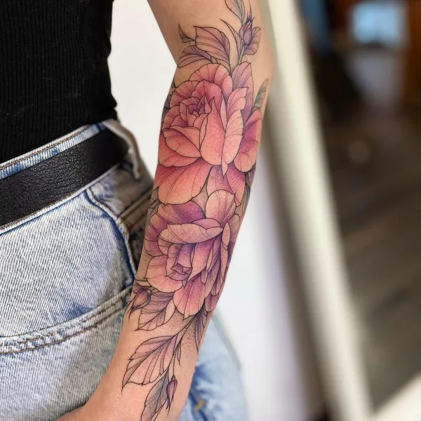 Акварель tattoo by Ольга Королёва in Москва
