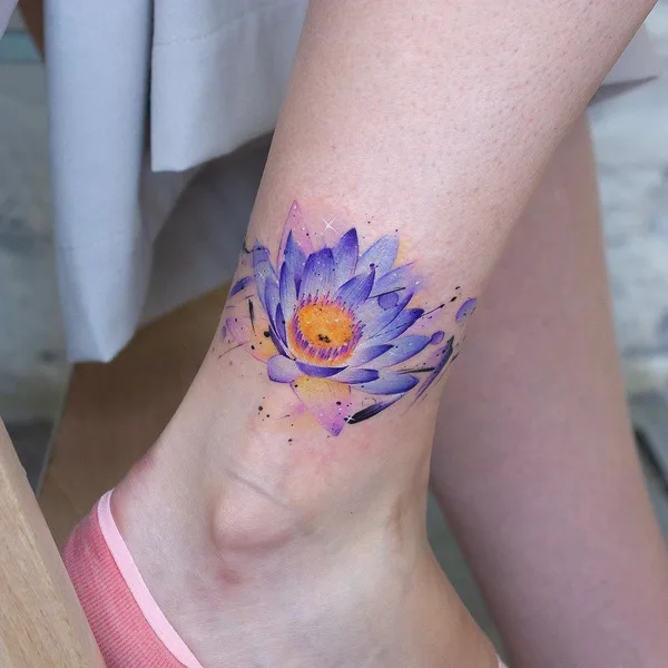 Watercolor tattoo by Алексей Панченко in Moscow