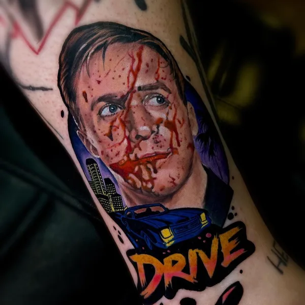 Portrait tattoo by Arthur Black in Saint Petersburg