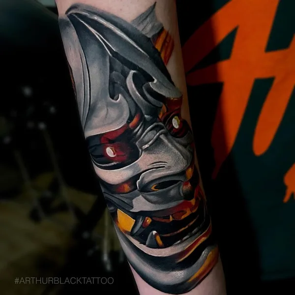 Portrait tattoo by Arthur Black in Saint Petersburg