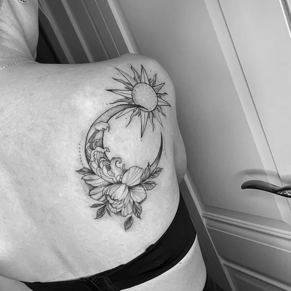 Color tattoo by Алина Ашарчук in Minsk