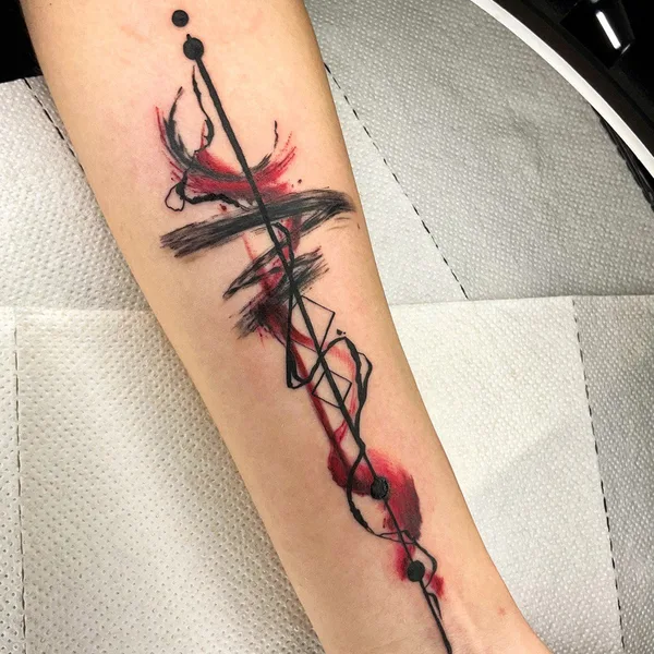 Color tattoo by Алина Ашарчук in Minsk