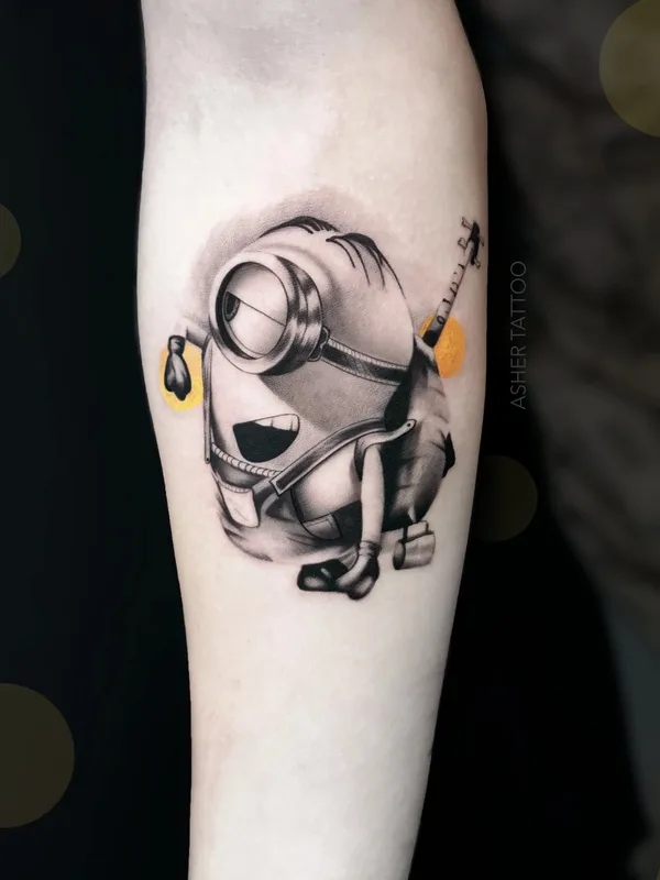 black and grey realism татуировка на forearm #59987 | Тату мастер Asher Ашот