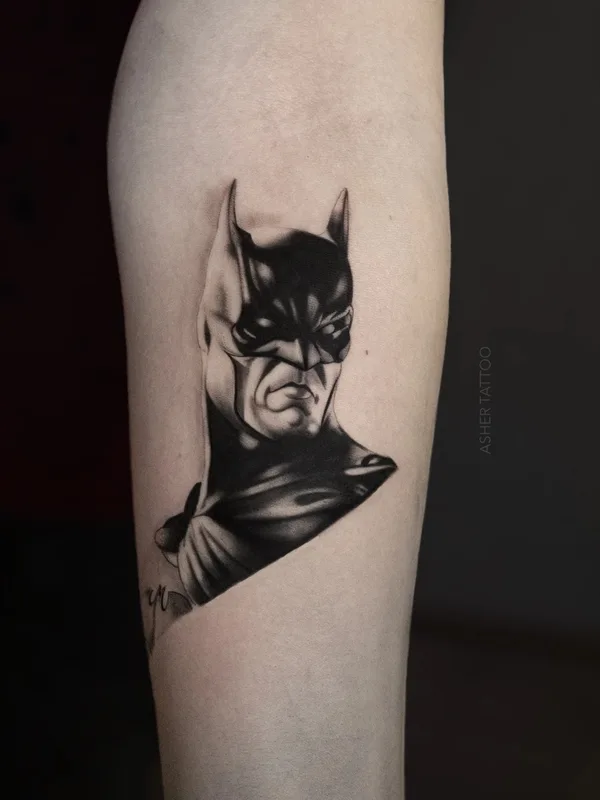 black and grey realism татуировка на forearm #59984 | Тату мастер Asher Ашот
