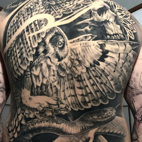 Lettering tattoo by Леон, студия L-Tattoo in Могилев