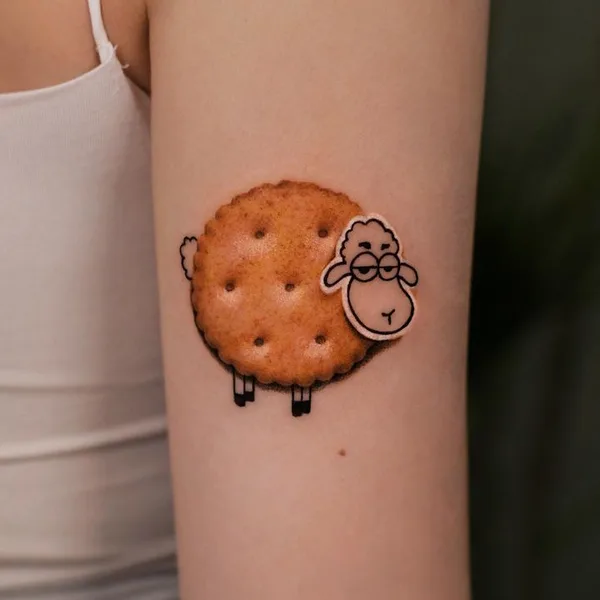 Illustrative tattoo by newtattoo_zu in Beijing