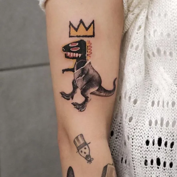 Illustrative tattoo by newtattoo_zu in Beijing