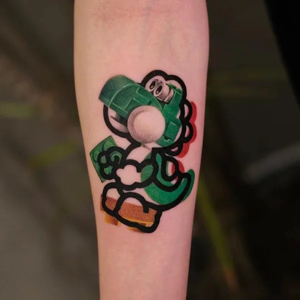 Illustrative tattoo by newtattoo_zu in Beijing