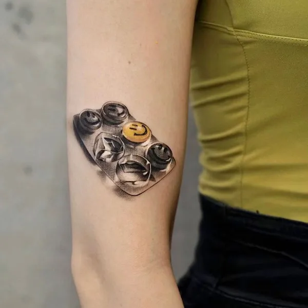 Illustrative tattoo by newtattoo_zu in Beijing