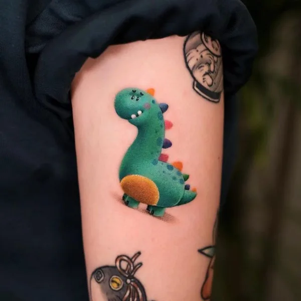 Illustrative tattoo by newtattoo_zu in Beijing