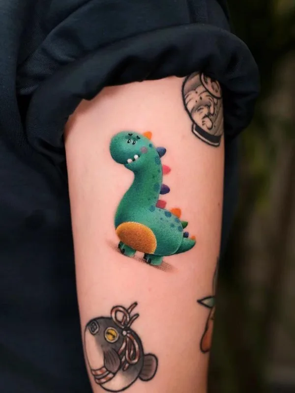 color illustrative tatouage sur forearm #75620 | Artiste tatoueur newtattoo_zu