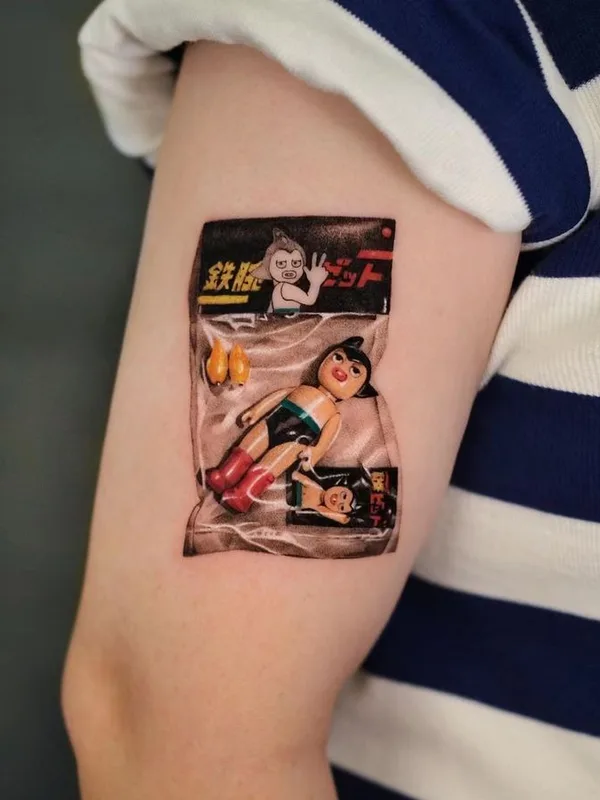 color illustrative tatouage sur upper arm #75617 | Artiste tatoueur newtattoo_zu