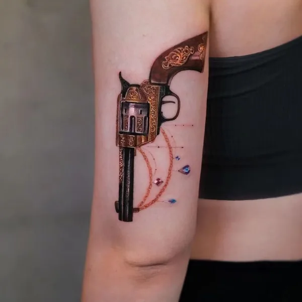 Illustrative tattoo by newtattoo_zu in Beijing