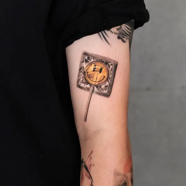 Illustrative tattoo by newtattoo_zu in Beijing