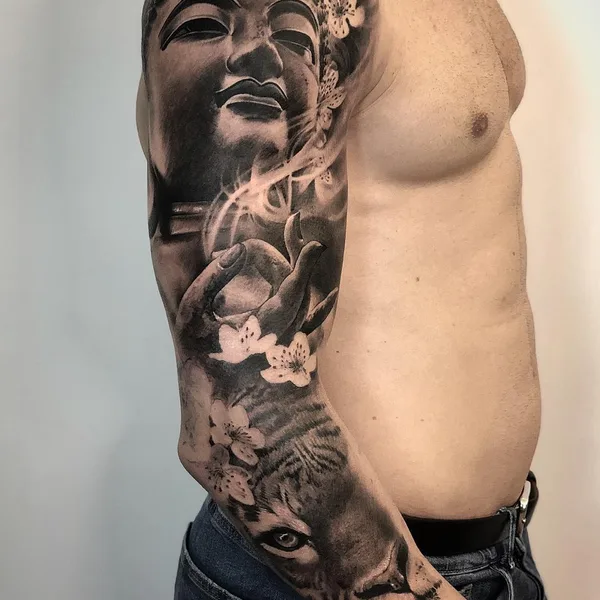 Author's Style tattoo by Ezequiel Samuraii in Barcelona